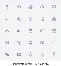 icon set about wedding with keywords wdding dress, heart lock and church bowl