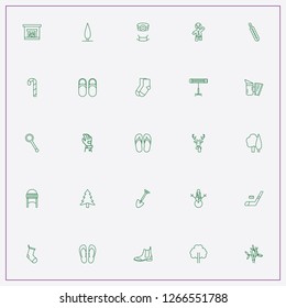 icon set about winter with keywords mediccine mask, christmas lollipop and thermometer