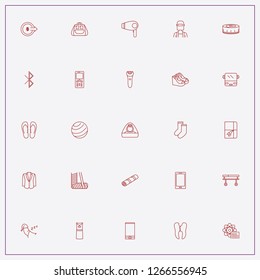 icon set about woman with keywords mobile phone, mobile and bluetooth