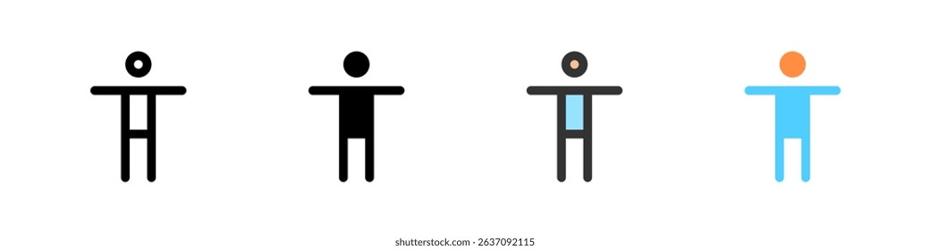 Icon set for accessibility. Ideal for UI design, apps, or signage.