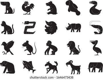 the icon set of animals.