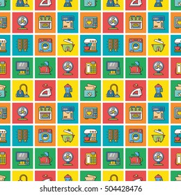 icon set applianace vector