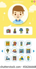 icon set appliances vector