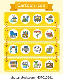 icon set art vector
