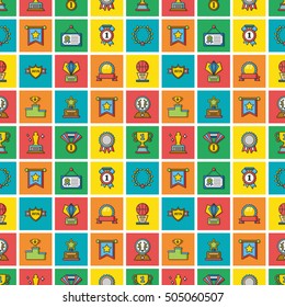 icon set award vector