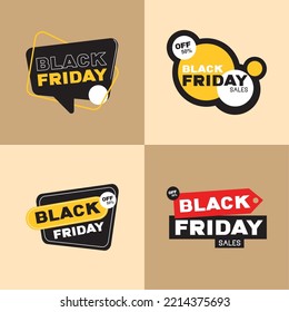 icon set, black friday, layout