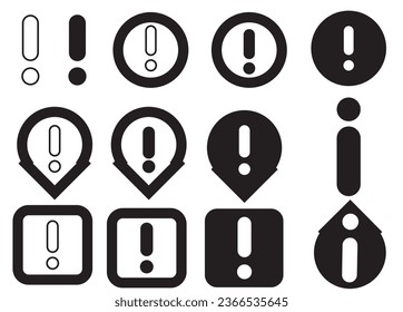 Symbolsatz , Schwarz-Weiß , Markierungszeichensatz 