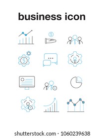 icon set business