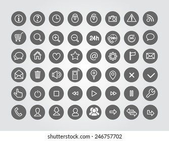 icon set business