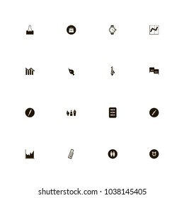 icon set Business with speech bubbles, pen, painting and drawing