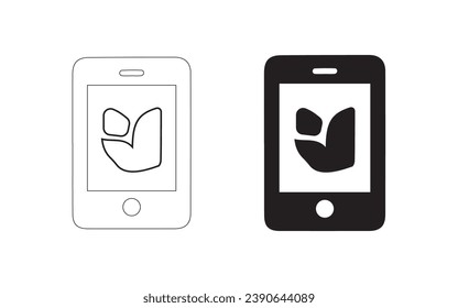 Icon set for catalogs. Isolated on a white background, a basic collection of vector icons for site design