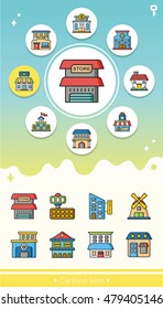 icon set character vector