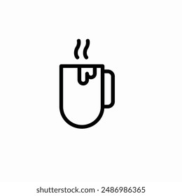 Icon Set Coffe and Breakfast for different seasons. Line with Editable stroke