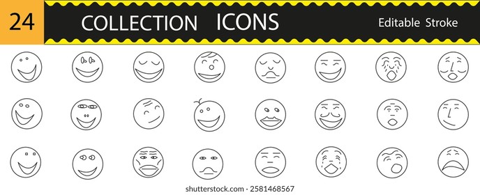 icon set, collection
,stroke edits