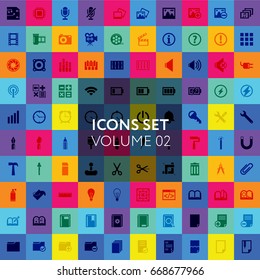 icon set colorful