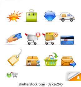 icon set - commerce