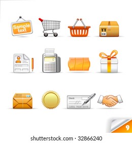 icon set - commerce