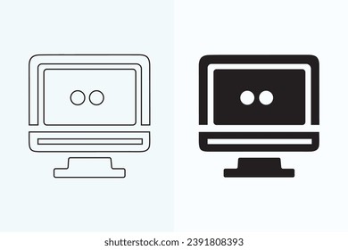 Icon set for communication. Including speak, message, phone, email, contact, chat, internet, radio, satellite, antenna, and more. collection of solid icons, vector
