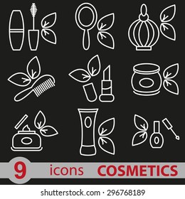 icon set Cosmetics