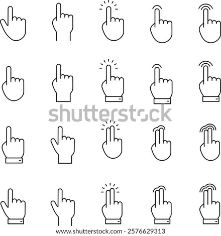 　
A Icon Set of Cursors