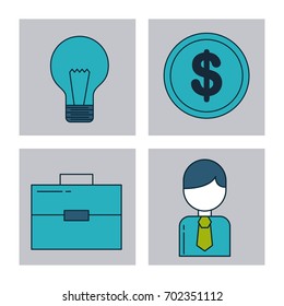 icon set digital marketing