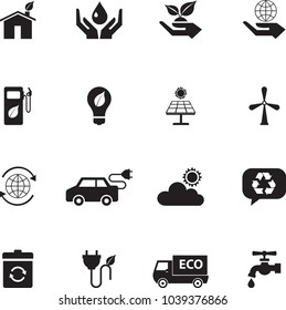 Icon set for Ecology