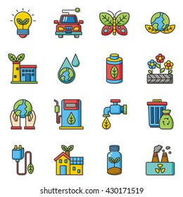 icon set ecology