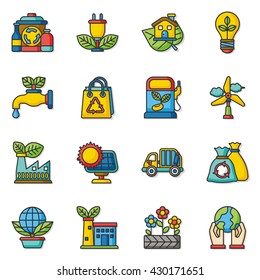 icon set ecology