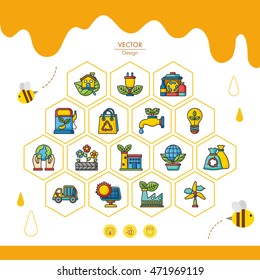icon set ecology