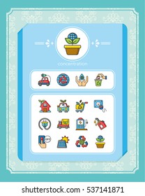 icon set ecology