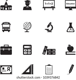 Icon set for Education