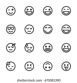 Icon set - Emoticon