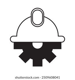 Icon set for engineering. includes icons for workers, manufacturing, machinery, mechanical systems, blueprints, engineers, and tools. excellent assortment of icons. Vector-based artwork.