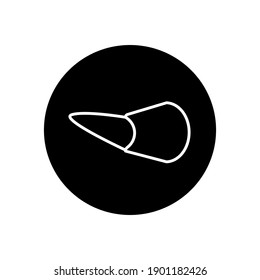 Icon set of face mask, surgical mask, N95 mask, etc flat icon.  simple design for graphics, logos, websites, social media, UI, mobile apps, EPS10
