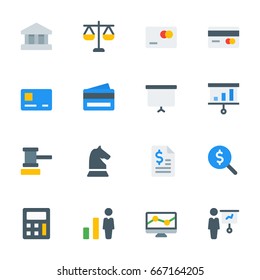 Icon set - Finance and Business