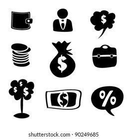 Icon set Financial