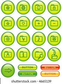 Icon Set – Folders (Vector)  You'll find more icons in my portfolio