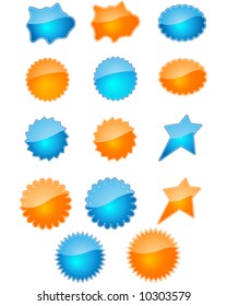 icon set glossy icons