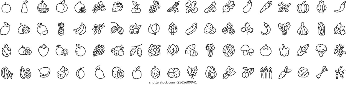 icon set  handwriting idea illustration design
