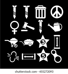 icon set illustration design