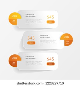 Icon Set and Infographics. Decorative Flags. Color vector time axis. Template with hexagons.