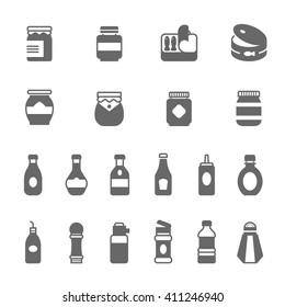 Icon set - ketchup