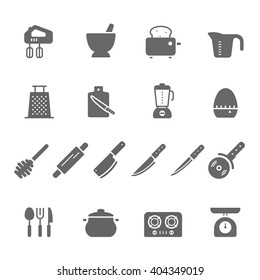 Icon set - kitchenware