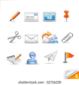 icon set - mail