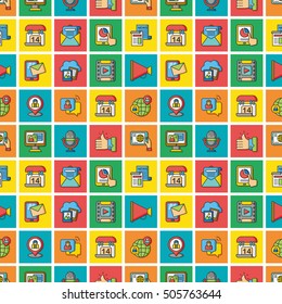 icon set media vector