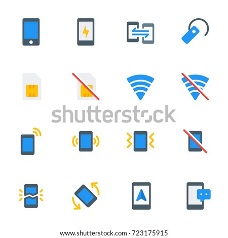 Icon set - Mobile