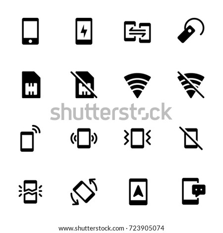 Icon set - Mobile