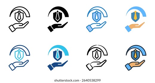  Expertise icon set multiple style collection 
