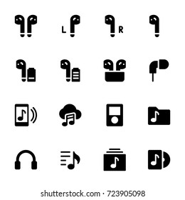 Icon Set - Music concept