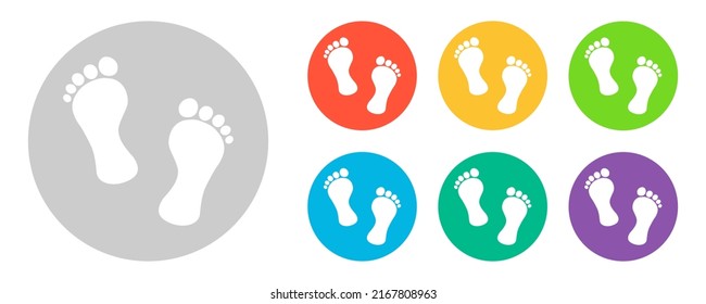 Icon set on a white background. Vector illustration.